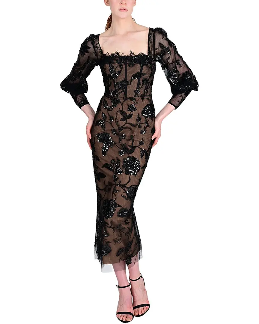 Marchesa Notte Cocktail Dress