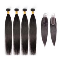 4 Bundle with 2x6 Lace Clsoure