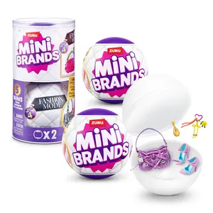 Mini Brands Fashion Series 4 2 Pack by ZURU – Novelty Unboxing Collectible Toy with 5 Mystery Mini Fashion Bags, Shoes & Accessories, 80+ Styles to Collect, Ages 3+, Kids, Teens & Adults
