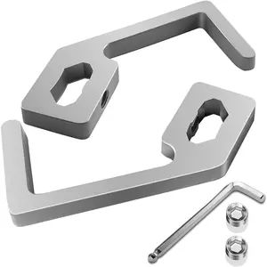 Cord Organizer, 2PCS Extension Cord Holder for Packout Tool Box, Aluminum, Industrial Style, Screw-In Installation