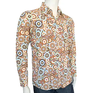 Ringo Batik Button Down - Lightweight Cotton | Tailored Fit | Couture