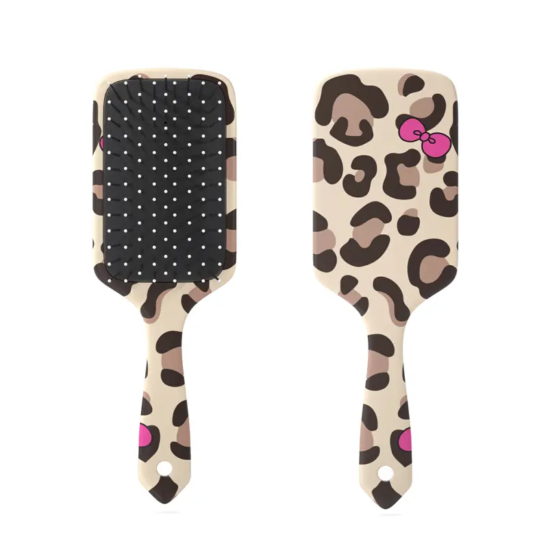 MEXS Double-sided Printed Air Cushion Comb for Women Gift ,Detangling Paddle Brush for Smooth & Shiny Hair,Suitable For All Hair Types