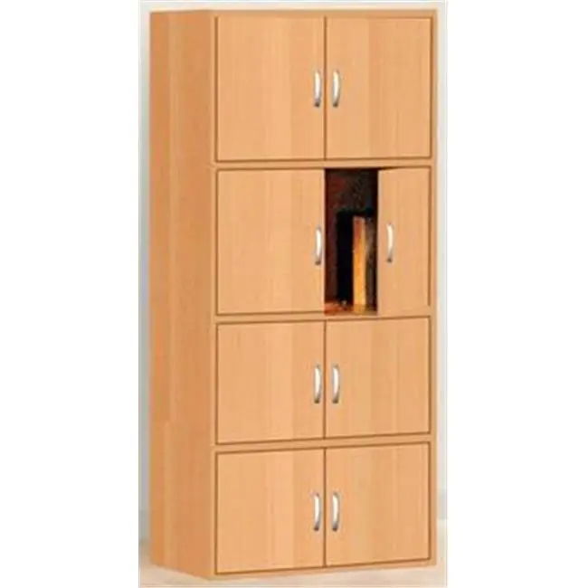 212 MAIN 8-Door Modern Storage Cabinet - Wood Cabinet Chest, Storage Furniture with Multiple Compartments, Ideal for Textiles and Sewing Supplies