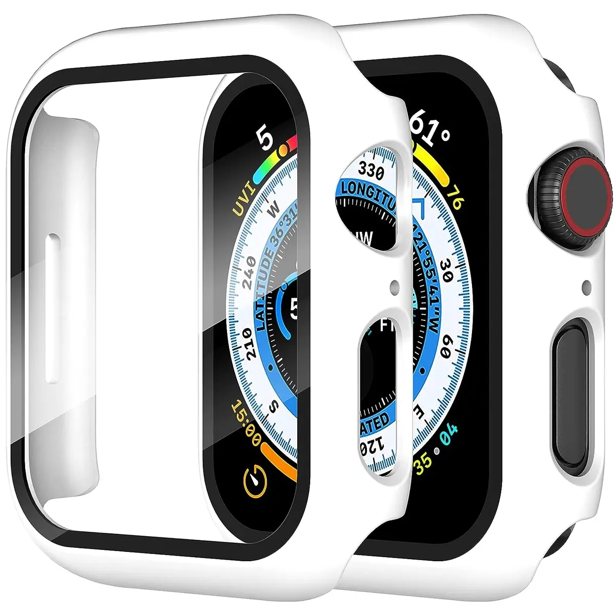 White (no watch).