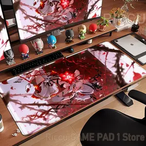 [Sale off up to 65%][Free Ship] HD PC Wuthering Waves Camellya Large Mouse pad game player keyboard pad E-Sports office study desk mat floor mat Anime Mouse pad