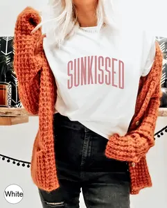 Sunkissed Sweatshirt, Trendy Summer Shirt For Women, Summer Clothing For Teens, Beach Tshirt For Girls, Best Friend Gift, BFF Gifts, G8552
