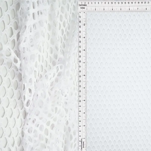 Big Fishnet Mesh Stretch Fabric 58/60″ Width, 100% Polyester