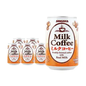 SANGARIA Milk Coffee Can 8.9 fl oz*6【6 Packs】