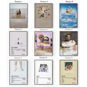 [Sale Up To 40%] [Unframe] bbno$ Album Posters, Comedy Rap Hip Hop Wall Art, Viral Internet Music Bedroom Aesthetic Decor, Modern Album Cover Artwork, Gift for Fans