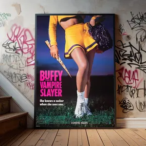 Buffy the Vampire Slayer TV Poster, Premium Poster, Film Fans Collectibles, Popular Movie Poster for Gift