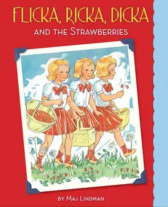 USED Book - Flicka, Ricka, Dicka and the Strawberries by Lindman, Maj (Hardcover) - english