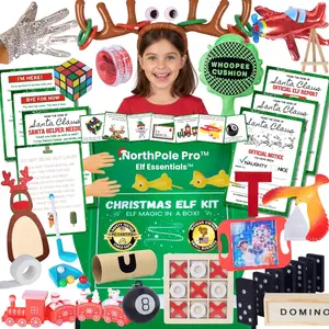 NorthPole Pro 25 Day Christmas Elf Kit - Magic Elf Must-Haves & Elf Magic in a Box