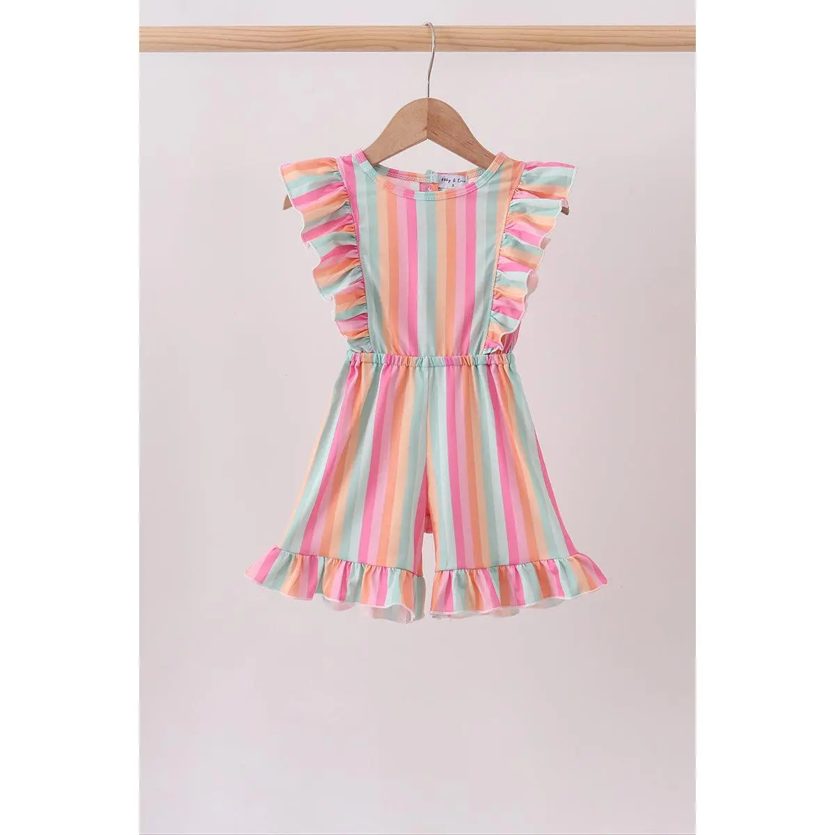 Rainbow Stripe Jumpsuit
