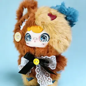 Zaza Plush Blind Box, 8 Regular Plus 1 Hidden, Cute Stitched Animals, Limited Edition Unique Gift Creative, No Choking Hazard