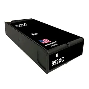 U.S. Remanufactured for HP 992XC (M0K30AN) Black Ink Cartridge OEM Chip