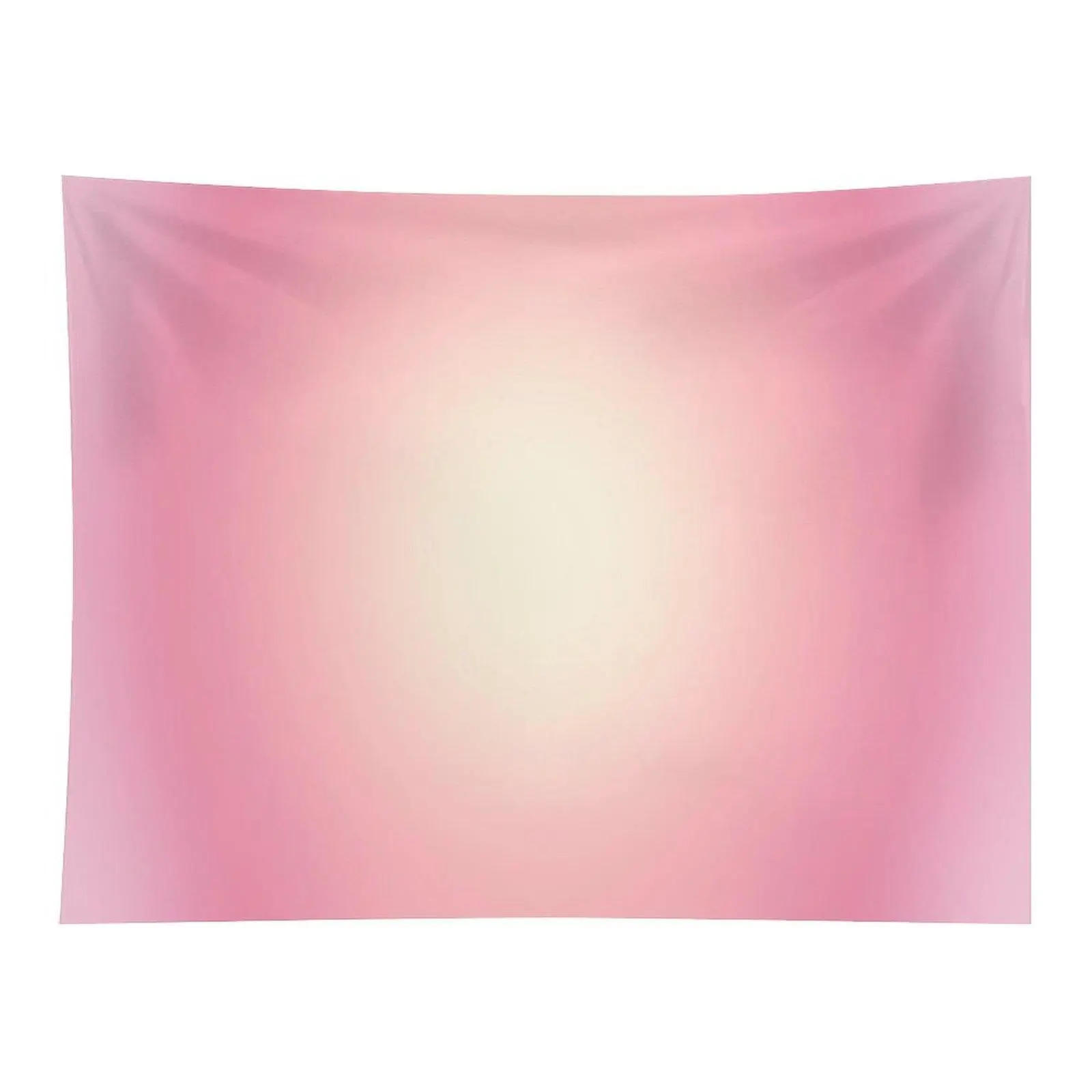 Soft Pink Cream Gradient Aesthetic Wall Tapestry Warm Gentle Pastel Color Background for Bedroom Dorm Home Wall Decor