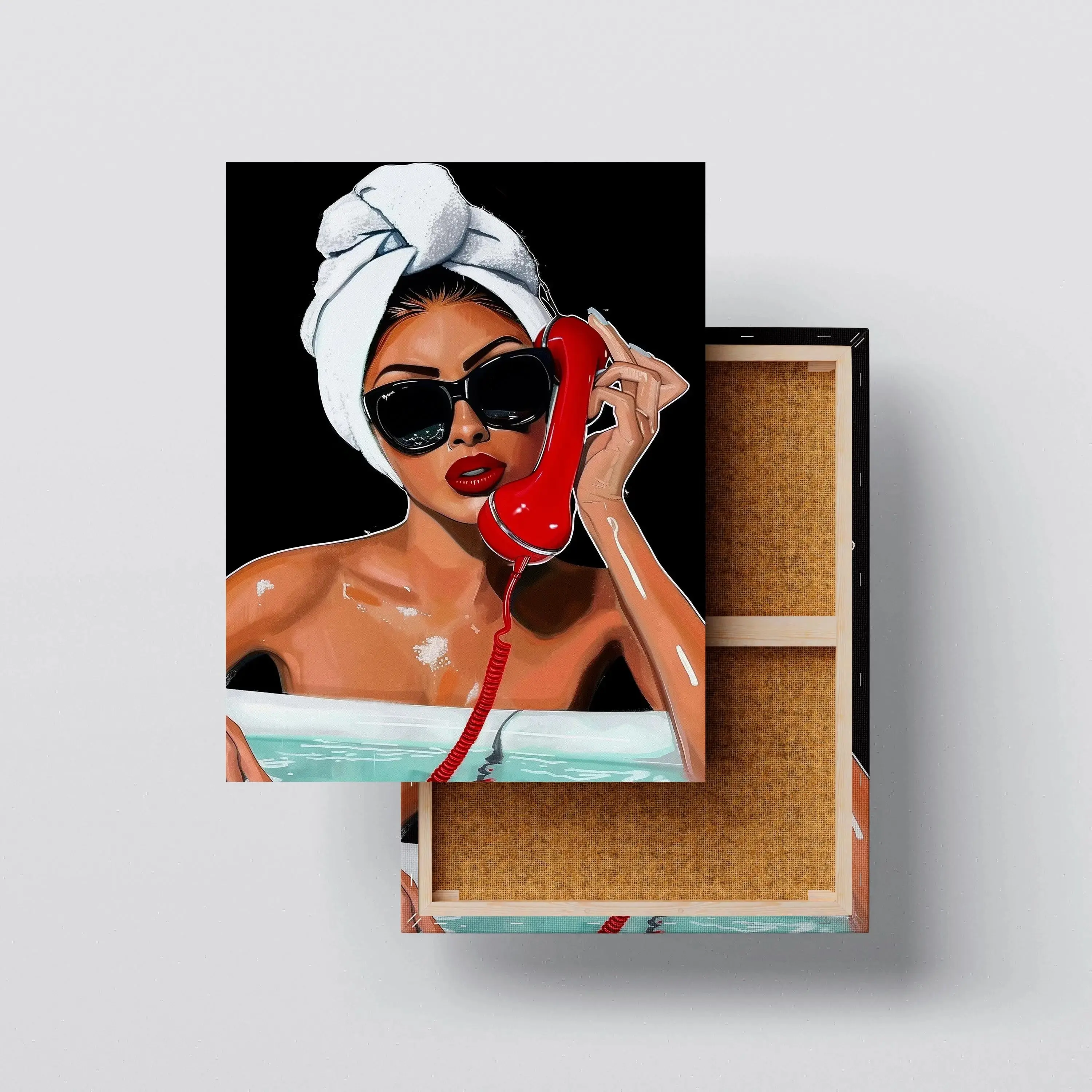 Hotline Luxe – Wall Art Canvas