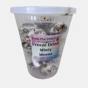 Minty Moons - Cool Creamy Snack That's Crunchy With A Chocolate Mint Bliss.