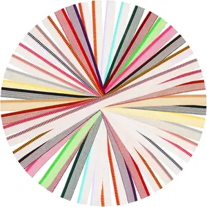 24 Pcs Book Binding Endbands 12 Inch 24 Colors Cotton Book Headband Materials Kit for Decor Bookbinding