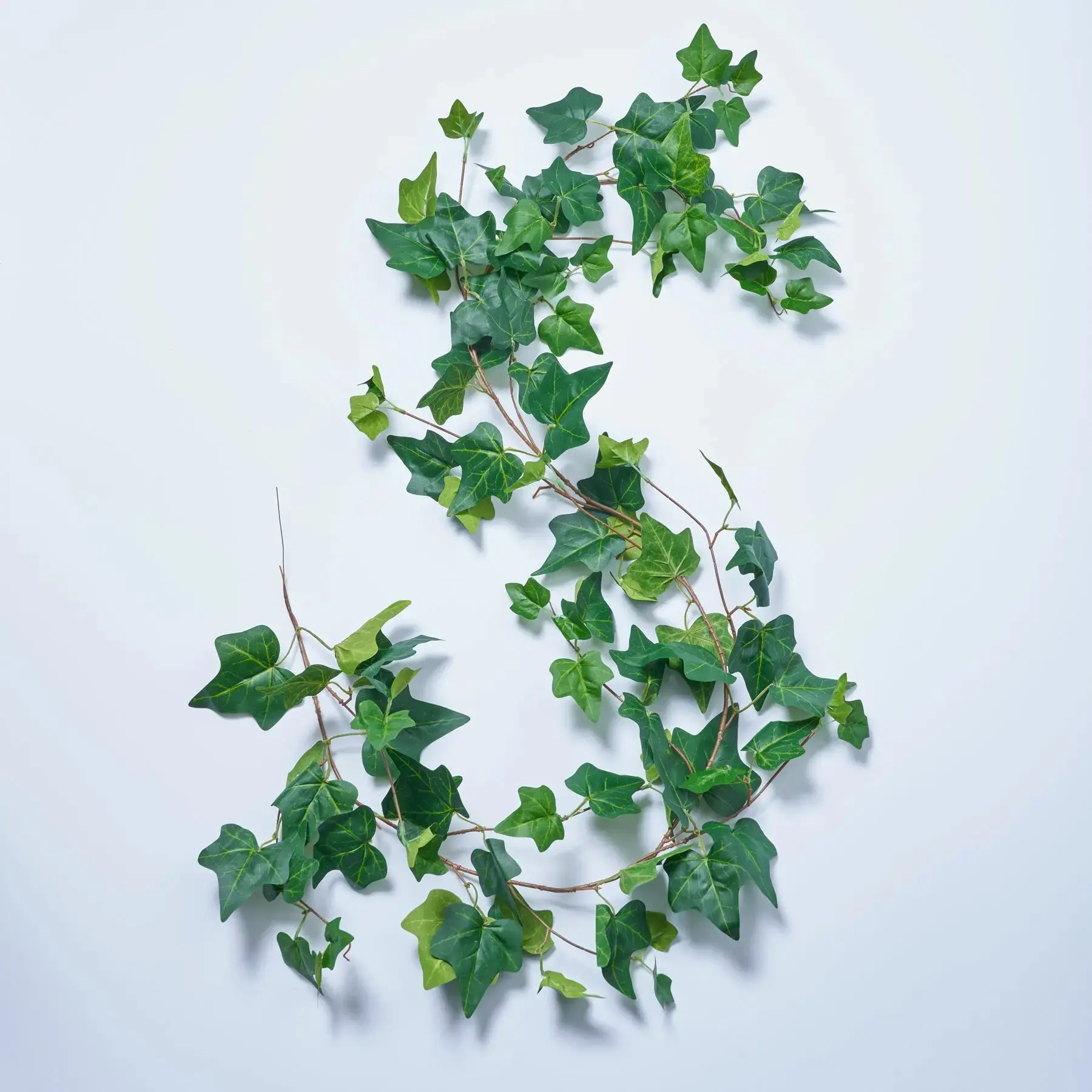 Faux English Ivy Leaves Mantel Garland - 6 ft (72" L x 7" W x 3" H/72x7x3"), Easy to Drape, Bend or Cut, All Seasons Greenery Table Runner for Home & Festive Decorations