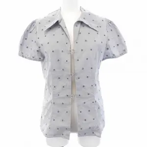 Pre-owned CHANEL Cotton Small Leather Goods LOOK13 Short Sleeve Shirt