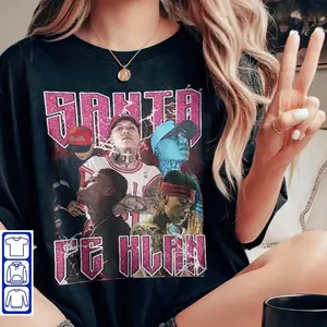 Santa Fe Klan t-shirt, playera regional mexicano Santa Fe Klan T- Shirt