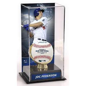 Joc Pederson Los Angeles Dodgers Gold Glove Display Case with Image