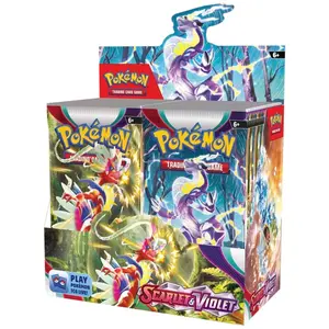 Pokémon TCG Scarlet & Violet Booster Box Base Set - Includes Cards from Scarlet & Violet Series for Enhanced Gameplay and Collection Building