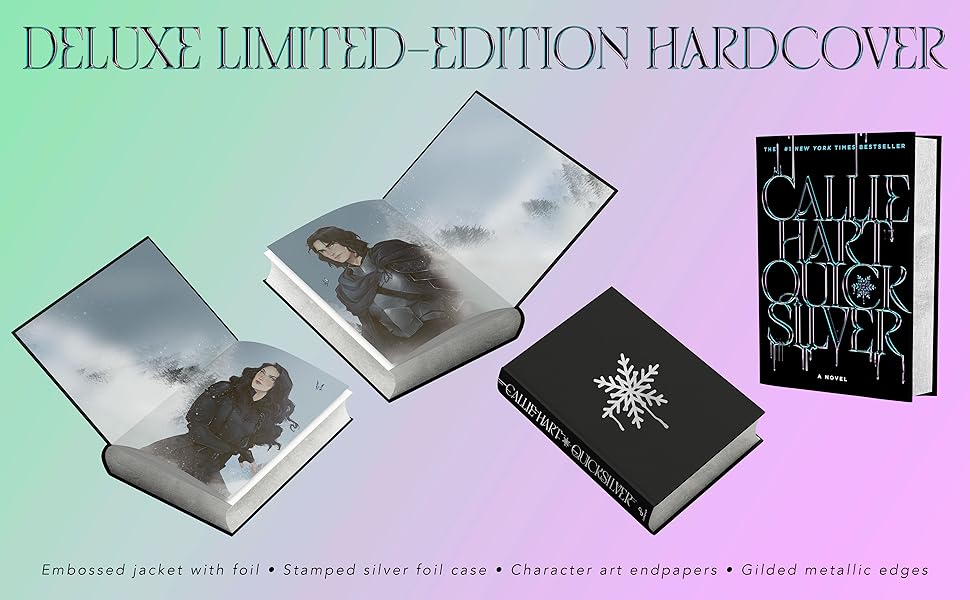 Quicksilver Standard Edition Hardcover - Sturdy Binding for Durability & Classic Look - Ideal for Collectors & Readers - Timeless Appeal Book