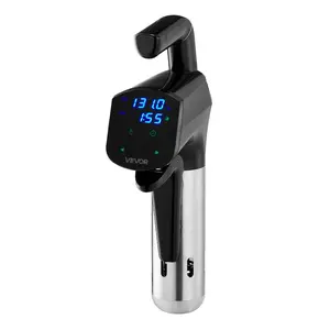 VEVOR Sous Vide Precision Cooker, 1100W Sous-Vide Cooking Machine, Immersion Circulator with LED Digital Display, Secure Clamp Design, Temperature Timer Control, Professional Sous Vide Cooker