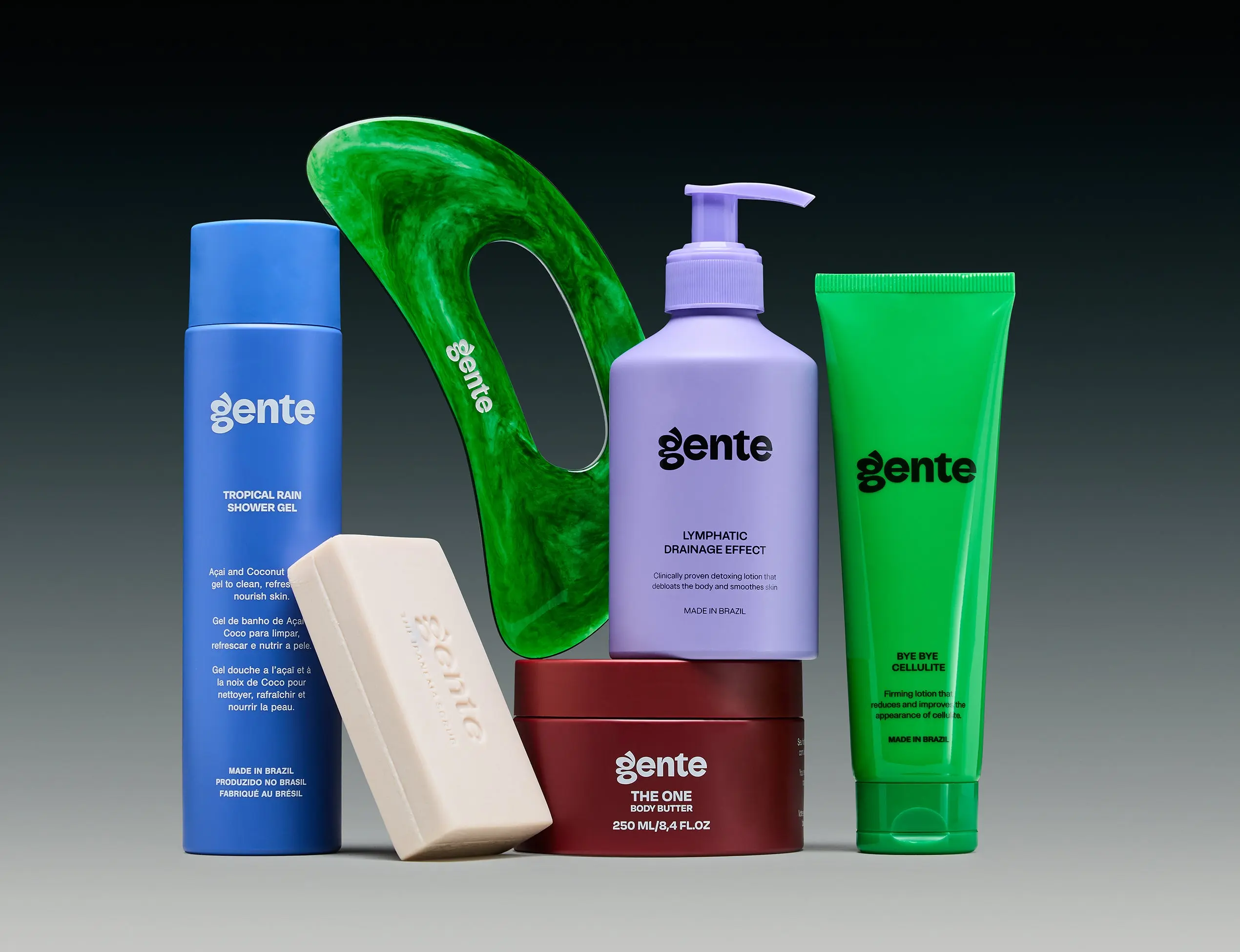 Gente Beauty | Body Care Revolution Ritual - 6-Piece Brazilian Skincare Set