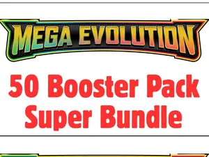 POKEMON MEGA EVOLUTION 50 PACK SUPER BUNDLE