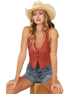 Free People Women's Seascapes Knit Vest - Ob1661113