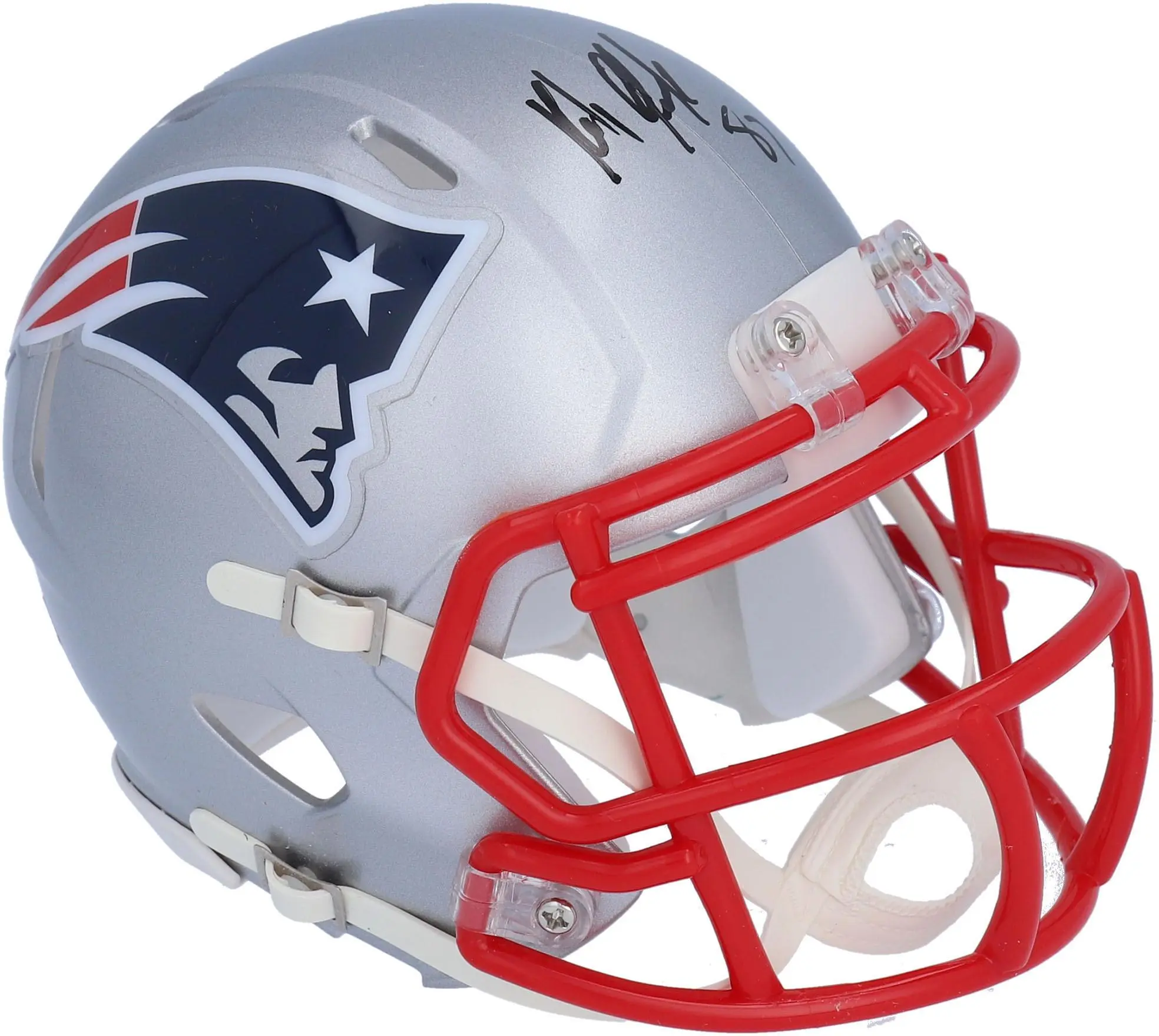 Rob Gronkowski New England Patriots Autographed Riddell Speed Mini Helmet - Fanatics Authentic Certified