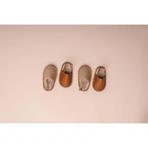 Woven Leather Sandals