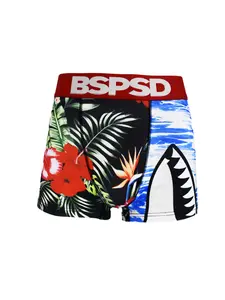 Fashion Printed Men's Underwear Boxers Moisture-Wicking Boxer Briefs Breathable Comfortable Men's Underwear Shorts Daily Wear