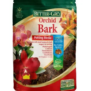 Better-Gro Orchid Bark Potting Media for Phalaenopsis Cattleyas Dendrobiums Cymbidiums Oncidiums & All Epiphytic Orchids