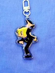 One Piece 3" Acrylic Keychain: Sanji