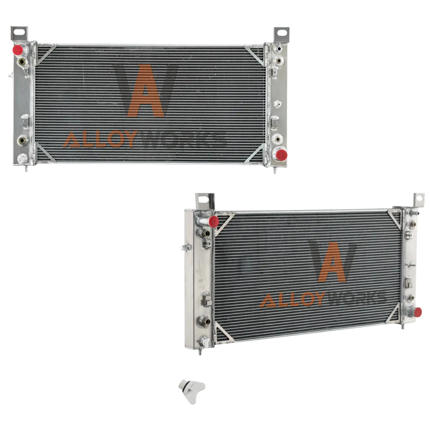 AlloWorks 3 Row Radiator For 2000-13 Chevy Silverado Cadillac Escalade ...