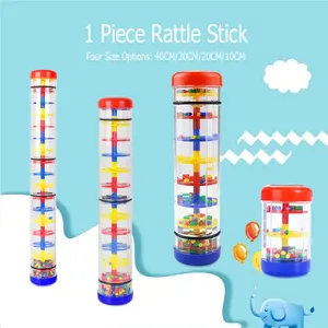 Rain Sound Maker, Hand Shaking Musical Instrument Toy, Montessori Sensory Toy, Baby Instrument Toy