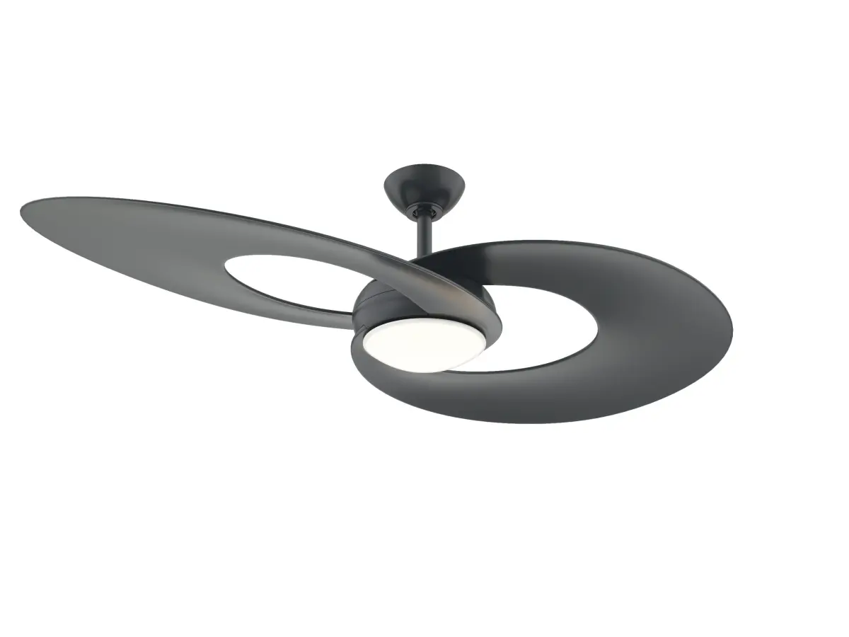 Wind River Ceiling Fans WR2010MB 52 in. Sirius Wi-Fi Enabled Smart Ceiling Fan, Black