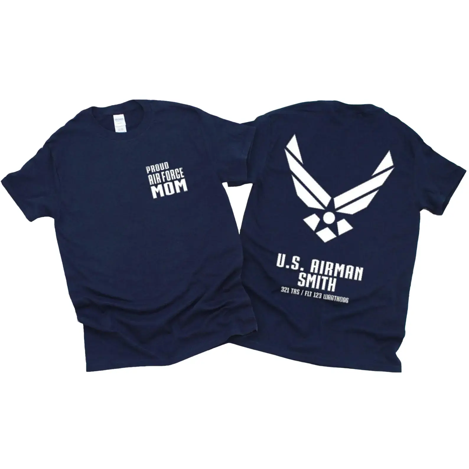Officially Licensed Air Force Shirt - Air Force Graduation Tee - Matching Family Military Shirts - U.S. Airman Patriotic Gift | Comfort Cotton Fabric