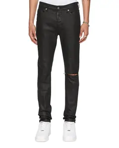 KSUBI VAN WINKLE WAXED CAGED JEANS