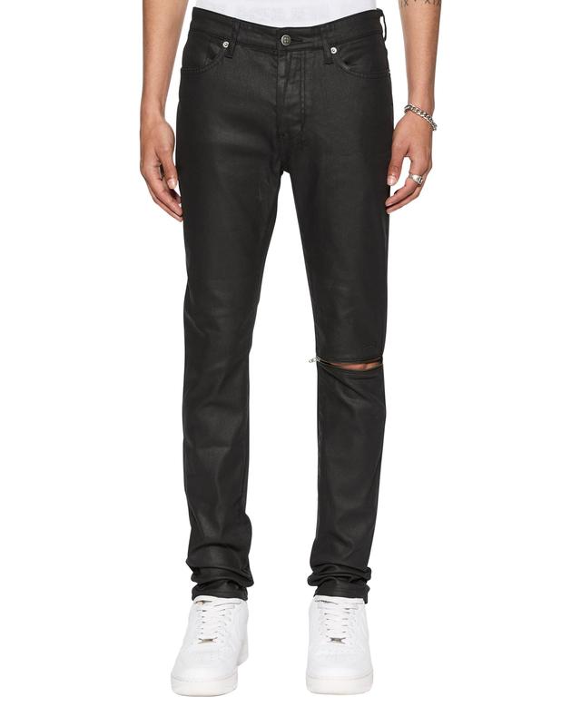 KSUBI VAN WINKLE WAXED CAGED JEANS