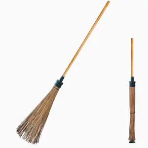 Coconut Palm Bristle Broom