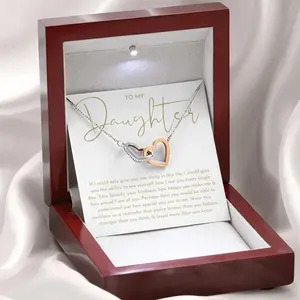 Daughter Gift From Mom, Daughter Necklace From Dad, To My Daughter Gift, Daughter Gifts