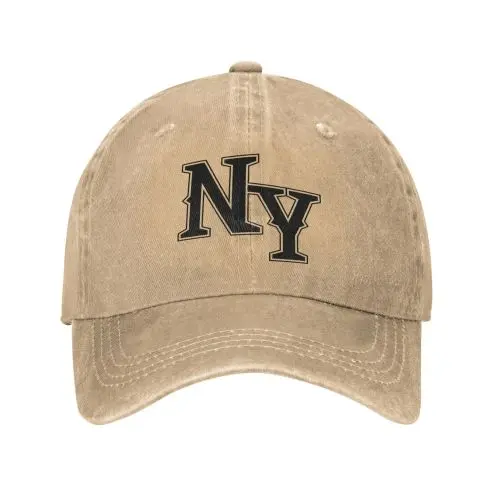 Khaki baseball cap[black Lettering]