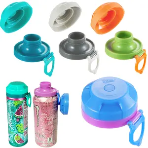 ORIGINAL CREATOR - DIPESI 4 Pack Magnetic Soda Can Lids, Reusable Airtight Drink Covers, BPA-Free, Spill-Resistant, Keep Drinks Fresh & Bug/Dust Free, Fits Standard Cans, for BBQ, Beach, Party