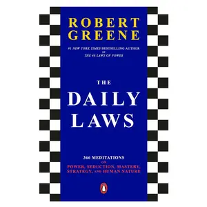 The Daily Laws by Robert Greene – 366 Meditations on Power, Strategy, Mastery & Human Nature (Paperback)