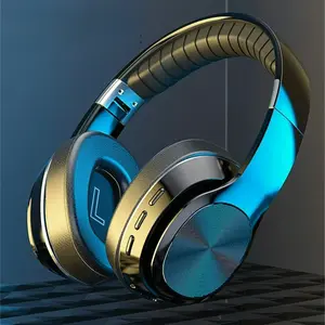 2026 NEW Wireless Headphon Bluetooth Over Eer Blue Tooth 5.0 Headphone for Pc Stereo Headset Earphone with Mic Support TF-Card FM